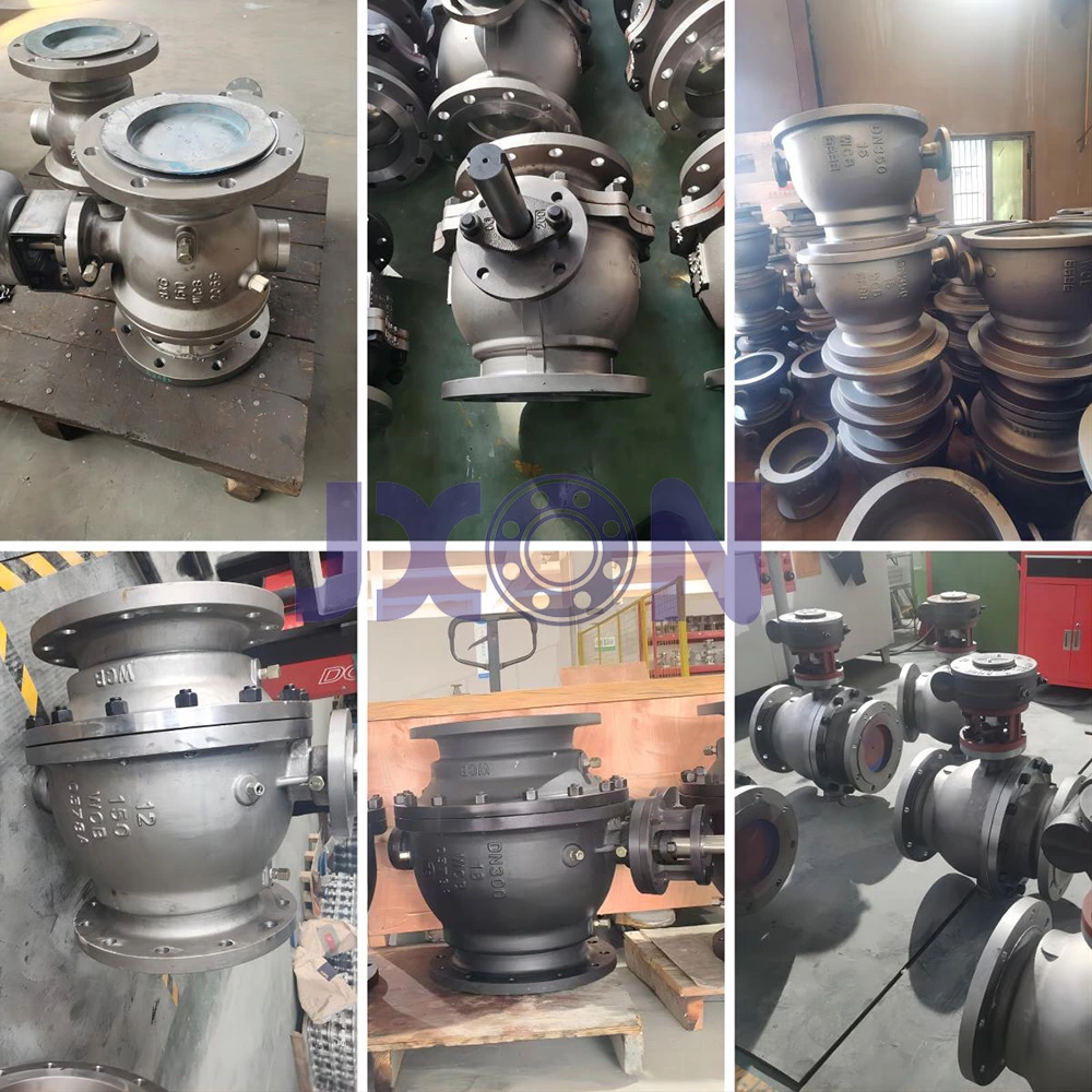 Oil Field Trunnion Mounted Flanged Ball Valve